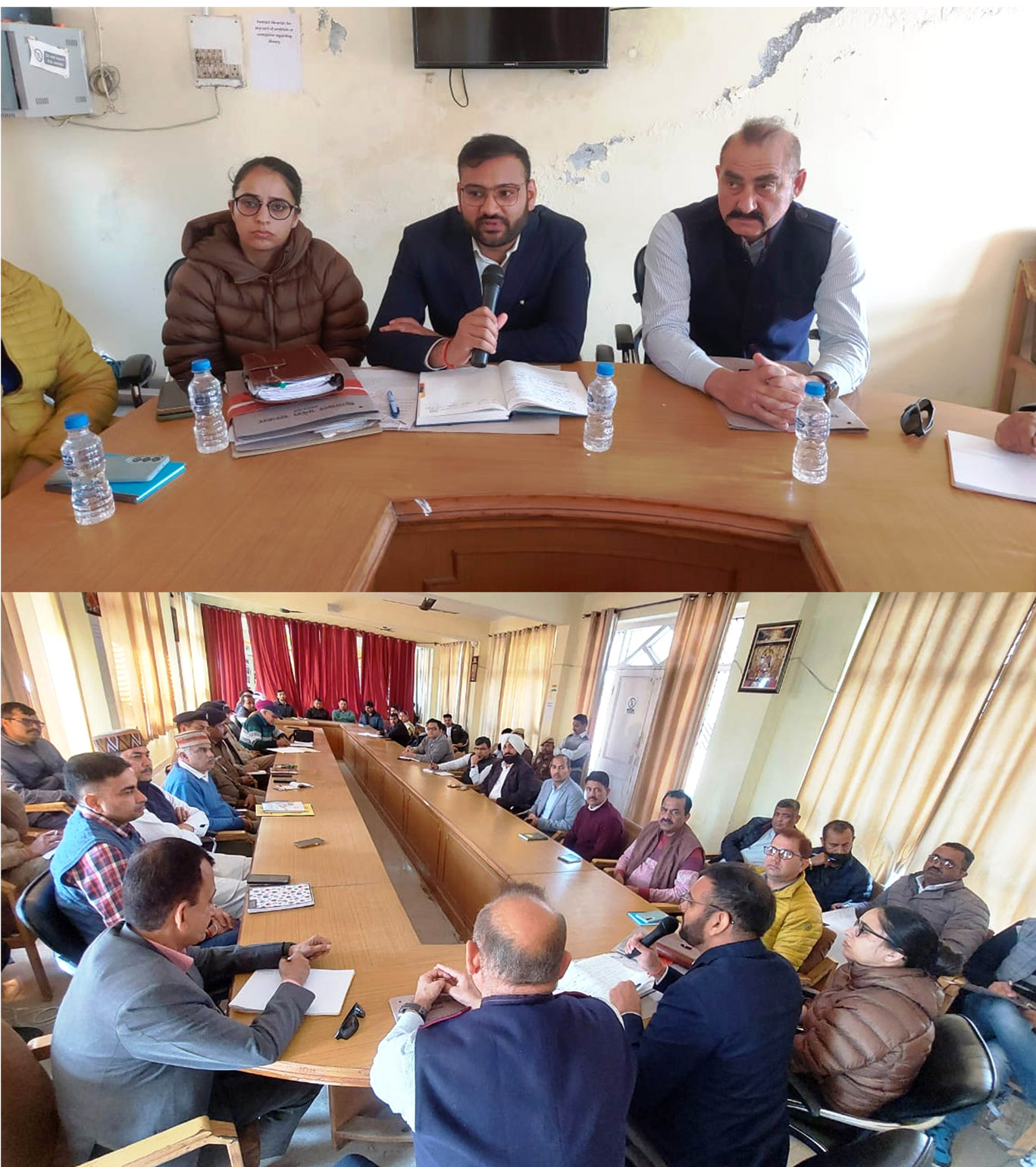 SDM held a review meeting regarding security and arrangements in Maidi fair.